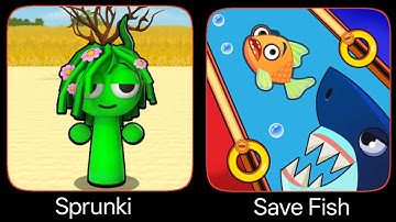 Increibox Sprunki Gameplay VS Save The Fish Ios Android Gameplay Walkthrough 