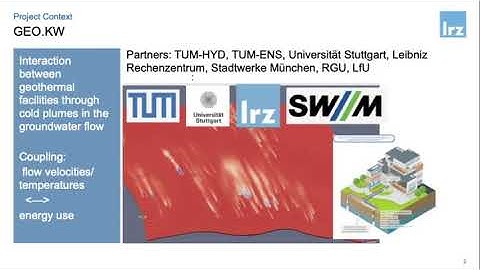 Using preCICE for GeoKW on SuperMUC‐NG (Viktoria Pauw, preCICE Workshop 2021)