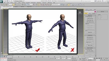 Basic Concepts in 3ds Max - Part 1 - Character Rigging