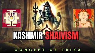 Shaivism Kashmir Shaivism Trika Concept.