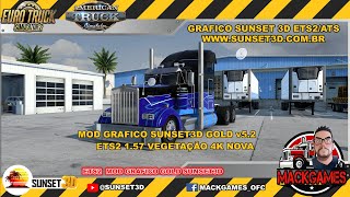 ATUALIZAÇÃO MOD GRAFICO GOLD SUNSET3D 1.57 V5.2