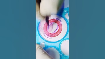 how many rotations did the pen make in total? ?? #spirograph #2024 #shorts