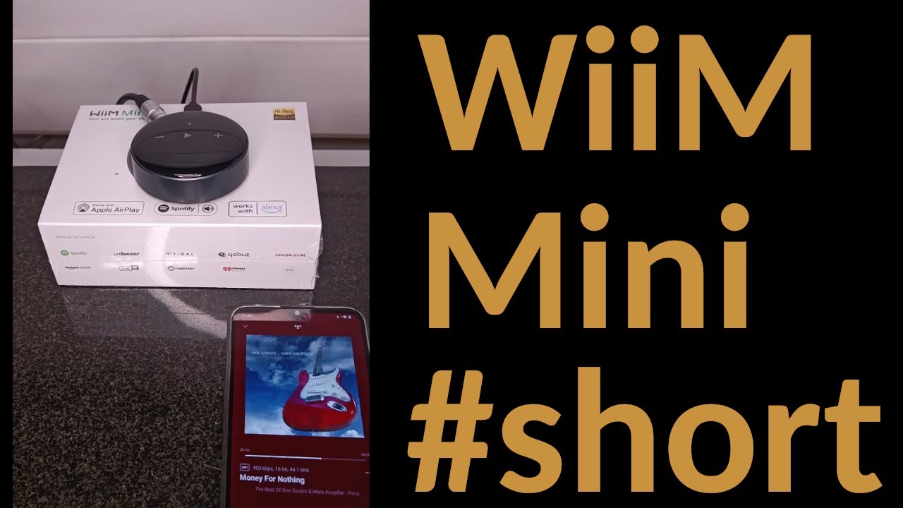 ⁣Wiim mini odtwarzacz sieciowy #shorts #shortvideo #music * dire straits * tidal * spotify *