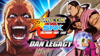 Geese Won't Let Me SUPER TAUNT! DAN LEGACY (Pt. 7) - Capcom VS SNK