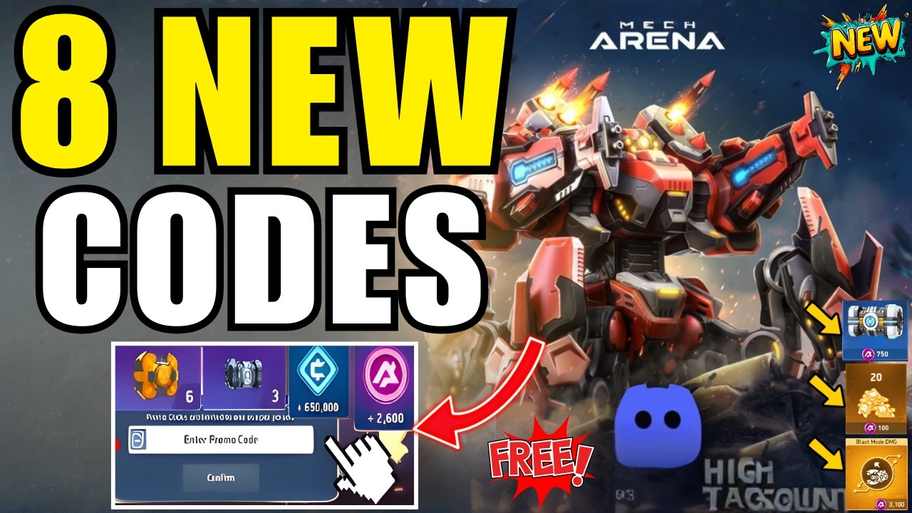 ⚠️ MARCH CODES ⚠️ MECH ARENA REDEEM CODES 2026 | MECH ARENA PROMO CODES