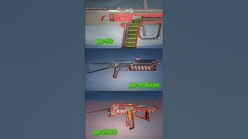 PP-90 vs PP-19 Bizon vs PP-2000 | Russian SMGs Compared