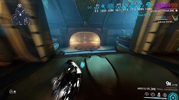 Warframe Argo & Vel kill a Juggernaut 225 lvl in 1 hit.