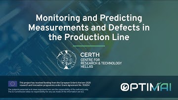 OPTIMAI Training Catalogue: Monitoring and Predicting Measurements & Defects in the Production Line