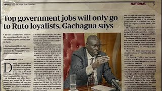 Could RIGATHI be requesting ceasefire,while giving anti ISHUNG,UA  conditions?