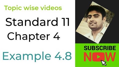 NCERT Physics class 11 chapter 4 EXAMPLE 4.8 #physicsuniversewithjaiminshah