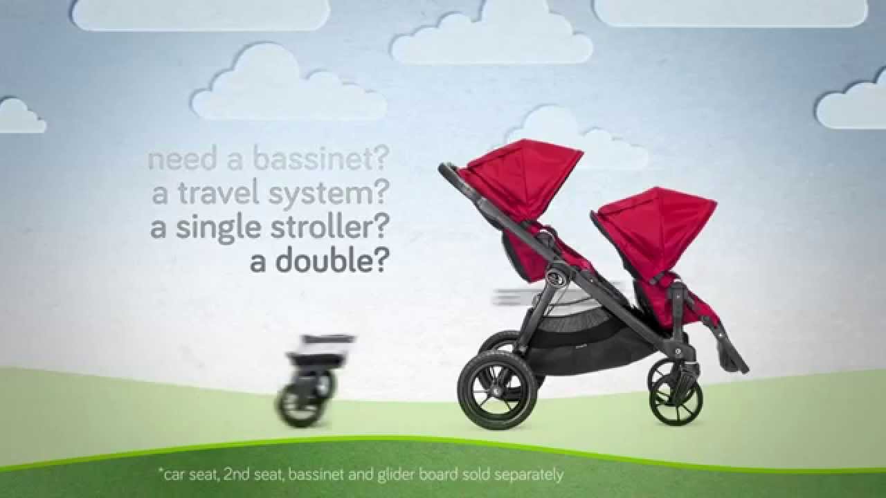 city select double stroller travel system
