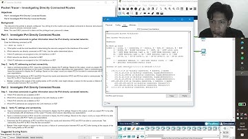 Investigating Directly Connected Routes