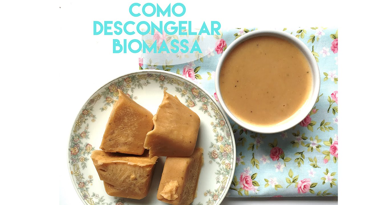 COMO DESCONGELAR BIOMASSA DE BANANA VERDE