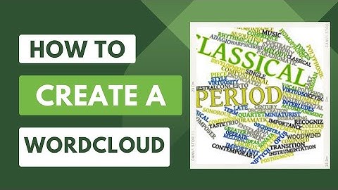 How to Create WordCloud in MS Word and Google Docs .