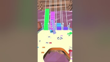 Bridge Race All Levels Gameplay Android,ios Levels 134 #Shorts