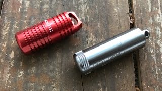 Two 'Peanut' Lighters (Maratac Peanut and NuMyth Tohil): A Quick Shabazz Review