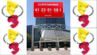 E3 2019 Countdown Clock