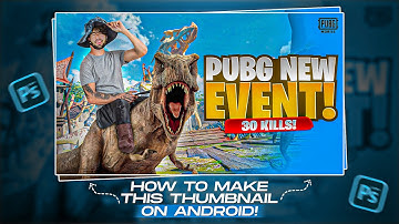 How To Make PUBG/BGMI Thumbnail😱 | BGMI/PUBG Thumbnail Tutorial On Android