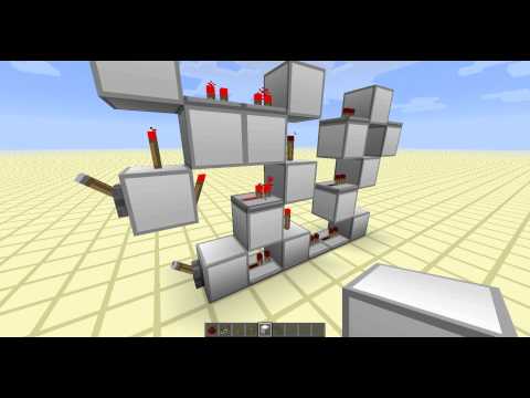 1 Block Wide Tileable XOR Logic Gate