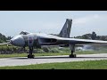 ✈ The Greatest Vulcan Howl I've Heard! XL426 High Power Run + Parachute!