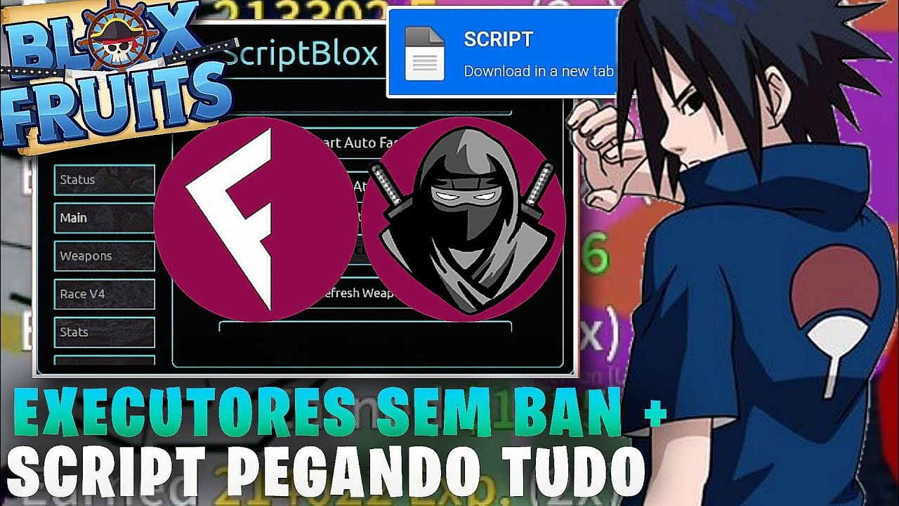 CORRE!! 🤯 EXECUTOR FLUXUS ATUALIZADO e SCRIPT BLOX FRUITS 🍎 PRA