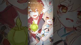 Childe x Lumine 🐳💛 #chilumi