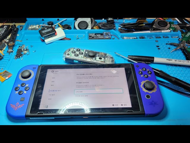 Nintendo Switch Joy-Con Repair: ZR, R, Analog stick malfunction