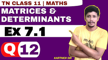 11th Maths Ex 7.1 12th sum | Class 11 Maths Chapter 7 Exercise 7.1 Sum 12 | Karthick sir