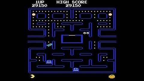 PAC MAN ARCADE - ATARI 400/800/XE/XL CLASSIC RETRO VIDEO GAME