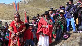 Ofrenda al Apu Pariacaca -  Patrimonio de la Humanidad del Camino Inca Qhapaq Ñan en Tanta - RPNYC