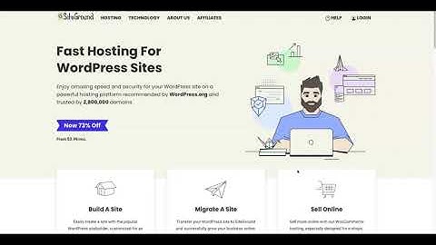 SiteGround :  How to Install WordPress on SiteGround
