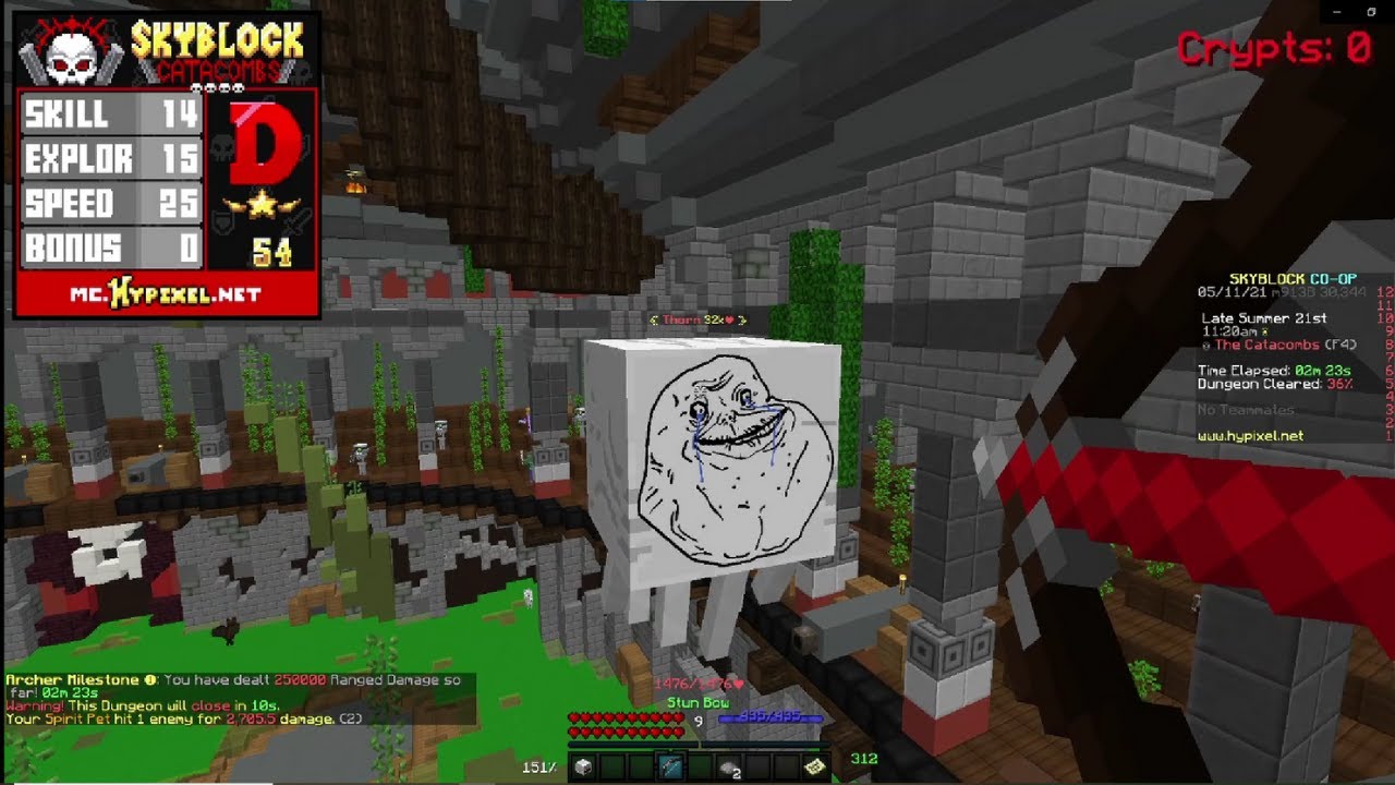 a-100-normal-way-to-kill-thorn-hypixel-skyblock-youtube