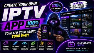 Kustomisasi APK Anda dalam Waktu Kurang dari 1 Menit IBO PLAYER IPTV Rebranding 2026 screenshot 2