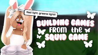 BUILDING GAMES FROM THE SQUID GAME IN BLOXBURG!! *PART 1** screenshot 4