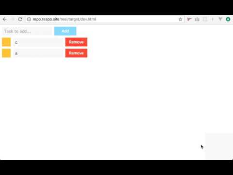 Time travel debugger toy in ClojureScript(Respo)