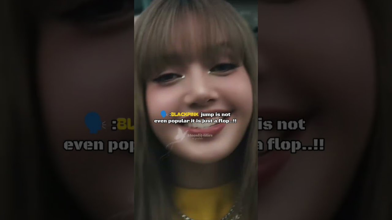 sorry unnies its 100 million not 10 million🌟#blackpink #jump #lisa #rosé #jennie #jisoo