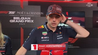 Download Lagu Max Verstappen: We Could’ve Raced an Hour Earlier | Post Race Interview | Belgian Grand Prix 2025 MP3 Download Lagu Max Verstappen: We Could’ve Raced an Hour Earlier | Post Race Interview | Belgian Grand Prix 2025 MP3