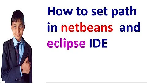 how to set java jdk path in eclipse and netbeans ide