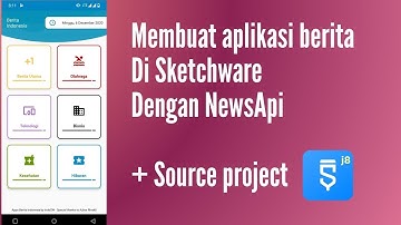 Implementasi Aplikasi Berita Di Sketchware Dengan NewsApi