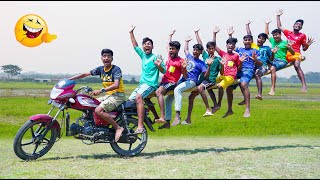 Top New Comedy Video Amazing Funny Video 😂 Try To Not Laugh Episode 65 by Maha Funny Factory
