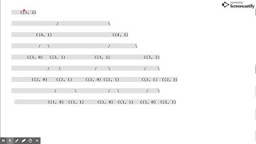 Binomial Coefficient- Dynamic Programming