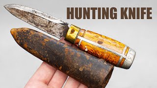 : Old Scandinavian Hunting Knife Restoration