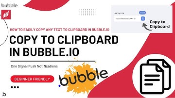 How to Easily Copy Any Text to Clipboard in Bubble.io