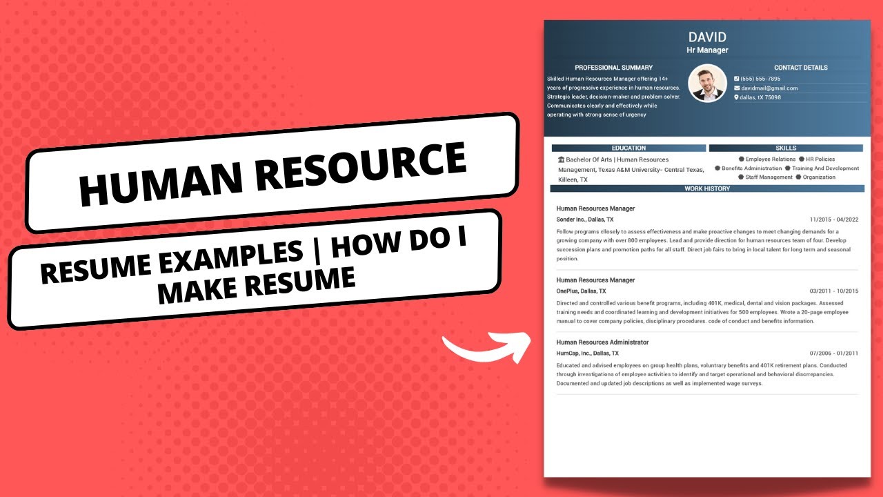 Human Resource Resume Examples - Maxresdefault