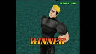 Fatal Fury: Wild Ambition (PlayStation) Arcade Mode as Ryuji Yamazaki