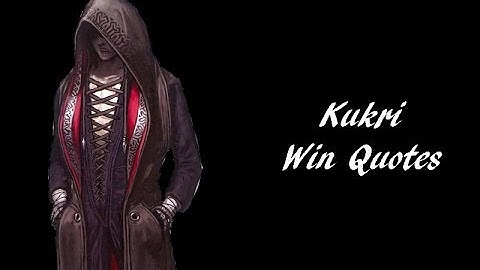 The King of Fighters XIV: Kukri Win Quotes