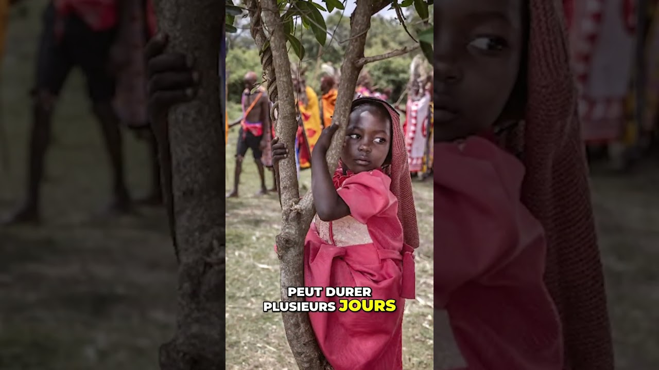 La Cérémonie Noto : Mariage, Procréation et Bétail chez les Massaï #shorts