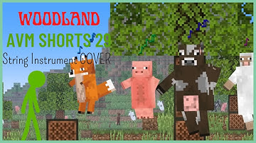 Note Block Universe - AvM Shorts Ep 29 (Woodland Animals with String Instruments Only)