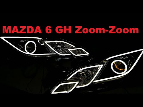 Mazda 6 gh (восстановление фар)