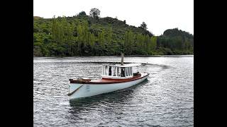 Steam Launch Dancer Waikato River, New Zealand